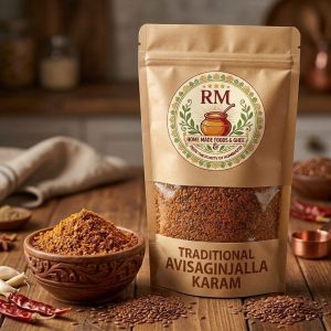Flaxseed Karam Podi (ఆవిస గింజల కారం)